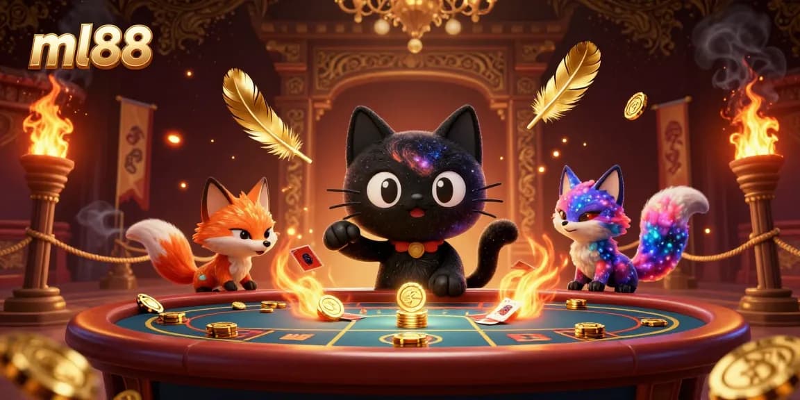 Engage in thrilling gameplay at ml88 with a cosmic casino experience featuring unique characters and vibrant visuals.