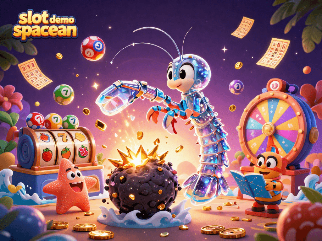 Experience slot demo spaceman action with the galactic mantis shrimp and vibrant casino elements