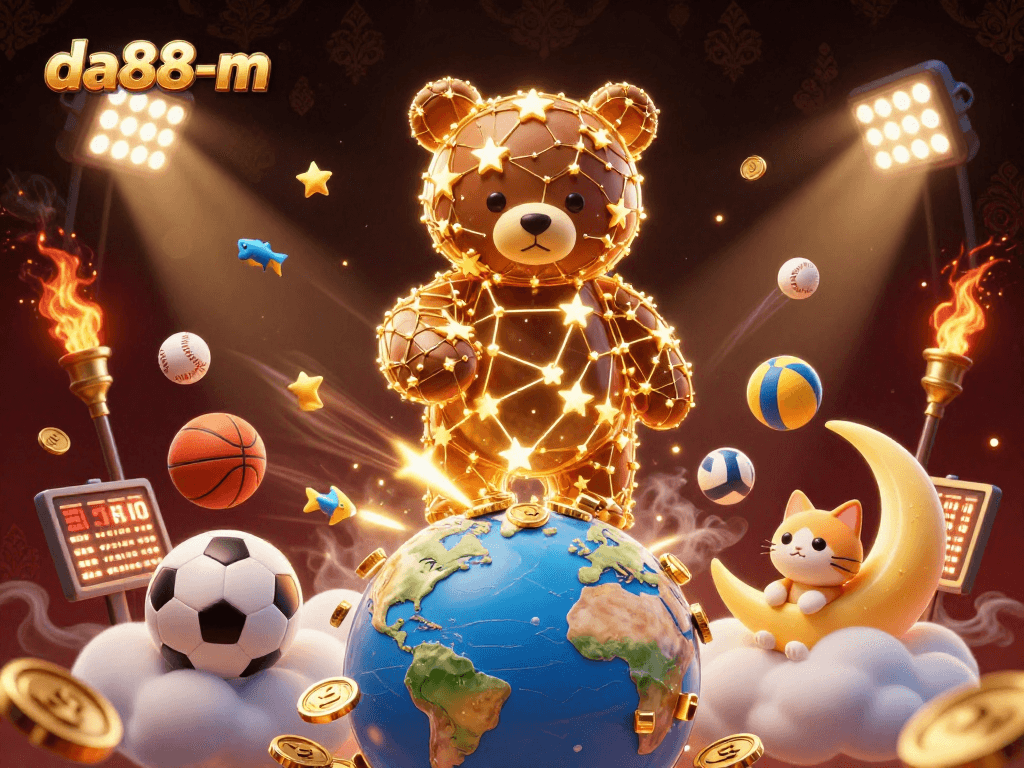Experience thrilling gameplay at da88-m with vibrant characters and dynamic sports elements.
