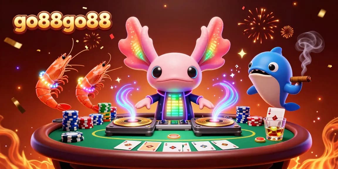 Experience the vibrant gaming world of go88go88, with dynamic characters and exciting poker action.