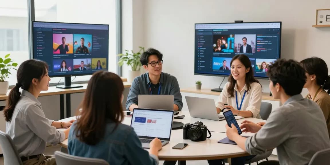 IPTV reseller offering local services, trusted provider at modern office.
