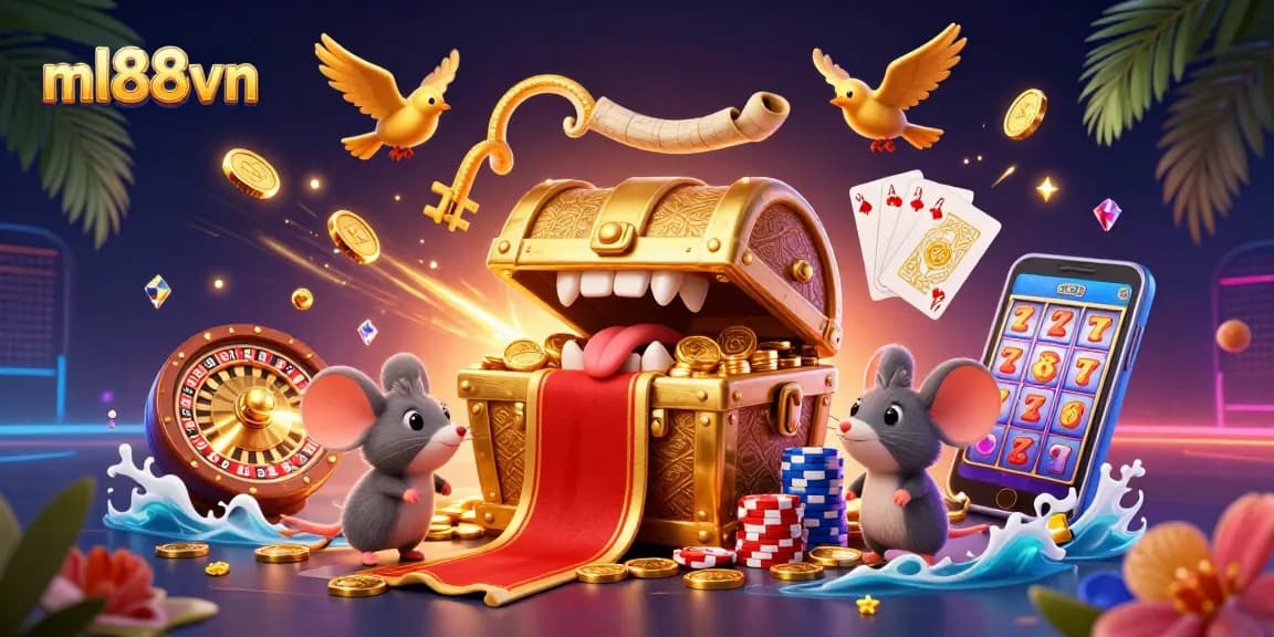 Experience winning actions at ml88vn with immersive 3D casino adventures featuring vibrant game elements.