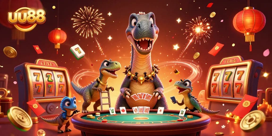 uu88 enhances the gaming experience with vibrant characters and dynamic casino elements.