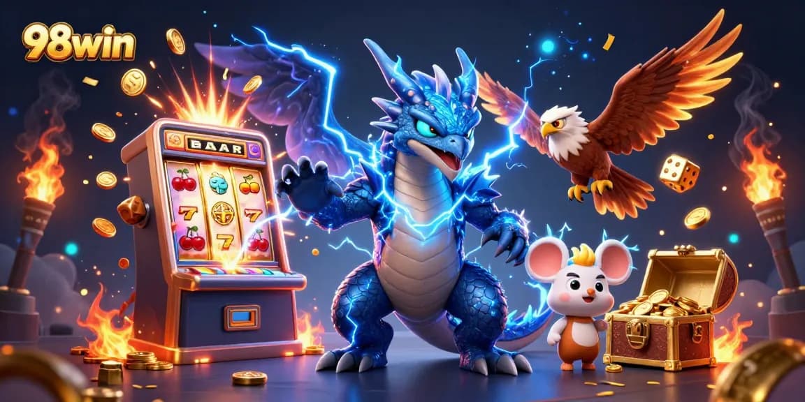 Experience the thrill of 98win with dynamic slot machines, jackpot excitement, and vibrant gaming action.