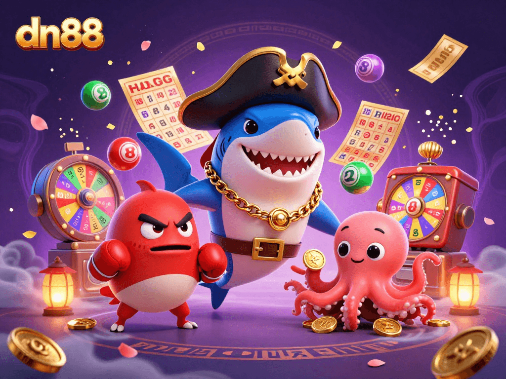 Engage in top gaming experiences with dn88 through an exciting cast of characters and vibrant casino elements.