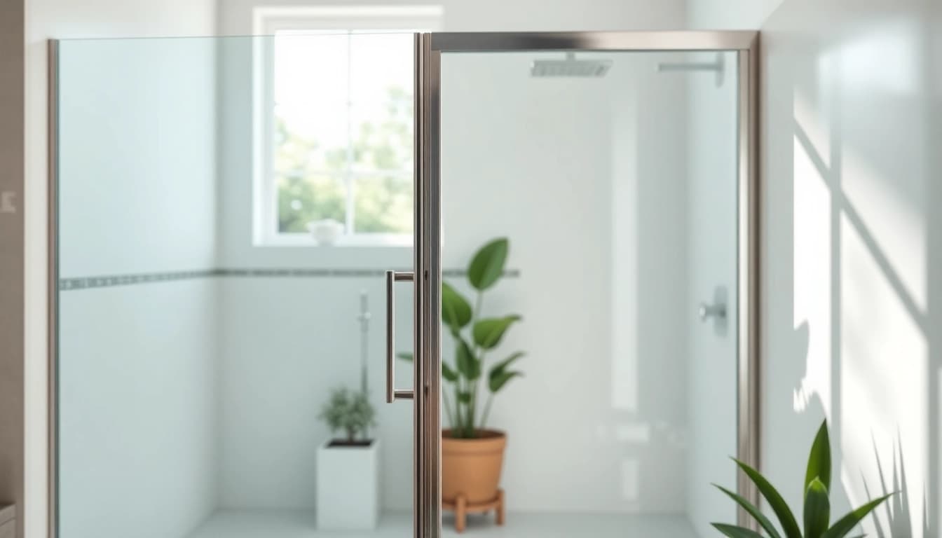 Install shower screens for walk in showers to create a luxurious bathroom space.
