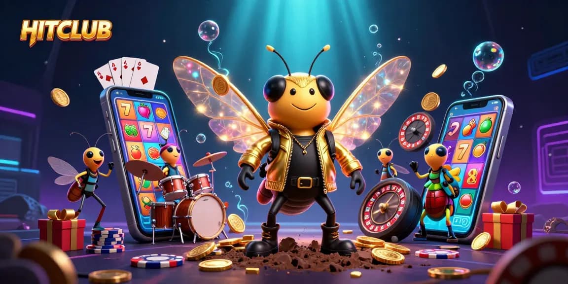 Experience the thrill of the HITCLUB slots with vibrant characters and dynamic gaming elements.