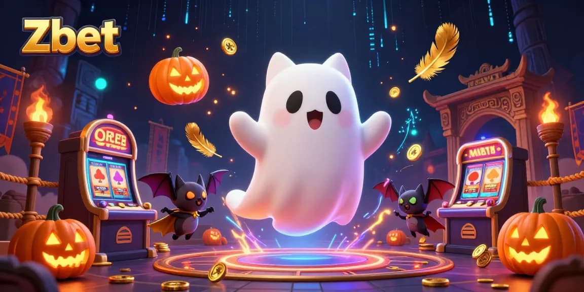 Zbet offers thrilling gambling adventures with a friendly ghost cat and a vibrant casino scene.