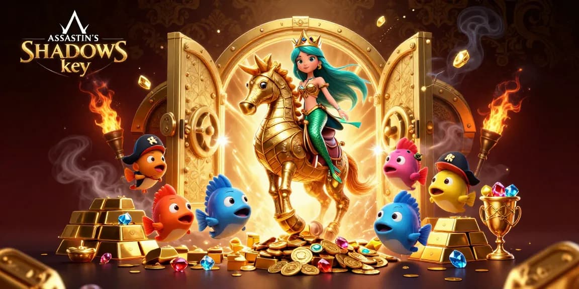 Engage with the vibrant scene of the assassin's creed shadows key amidst treasures and adventure.