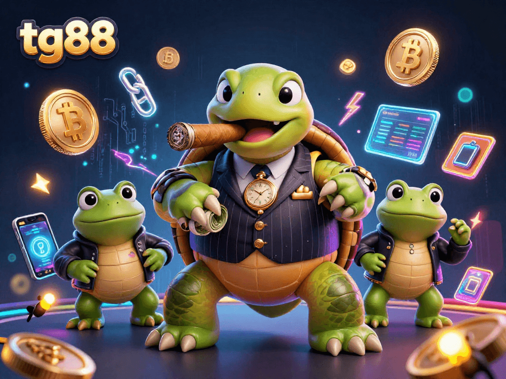 Join tg88 for a thrilling gaming experience with dynamic casino elements and vibrant characters.