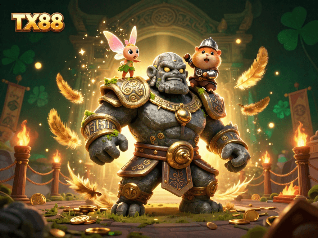 Experience thrilling gameplay at TX88 with dynamic casino characters in action.
