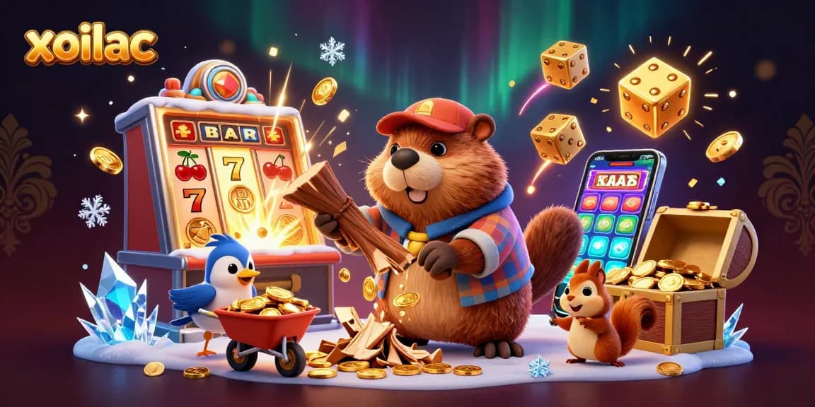Experience winning strategies on xoilac with lively cartoon characters under a shower of coins.