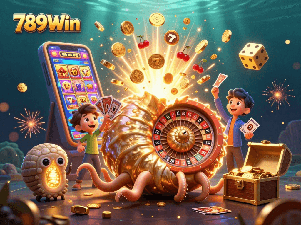 Experience thrilling gaming at 789Win with a rich visual display of casino excitement and jackpots.