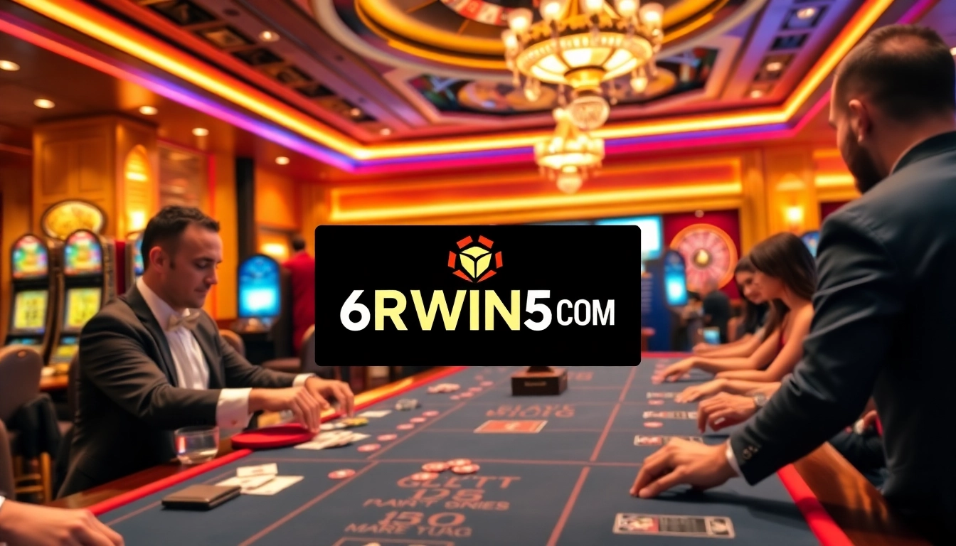 Experience the thrill of winning at 6RWIN55 COM with vibrant casino games and excitement.