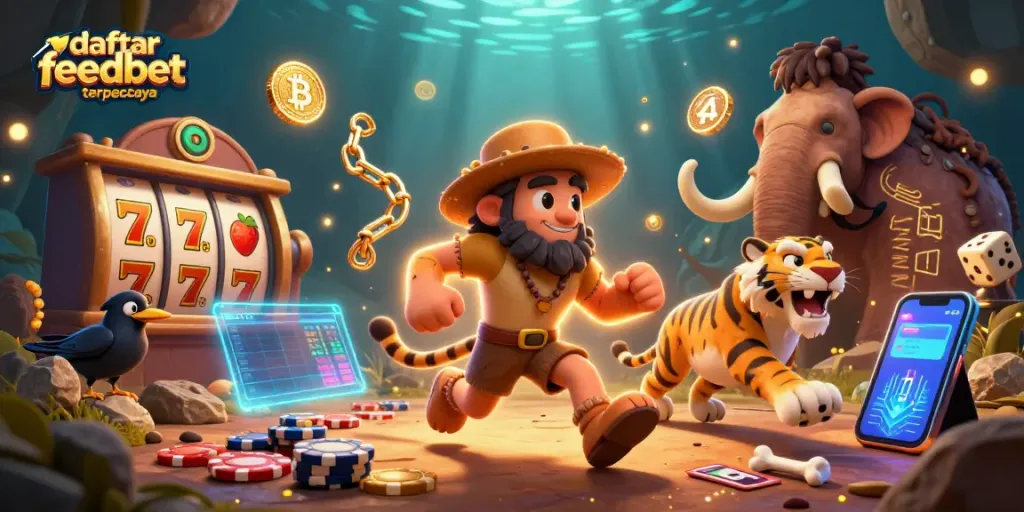 Play slots and win at daftar feedbet terpercaya with engaging characters and exciting casino elements.