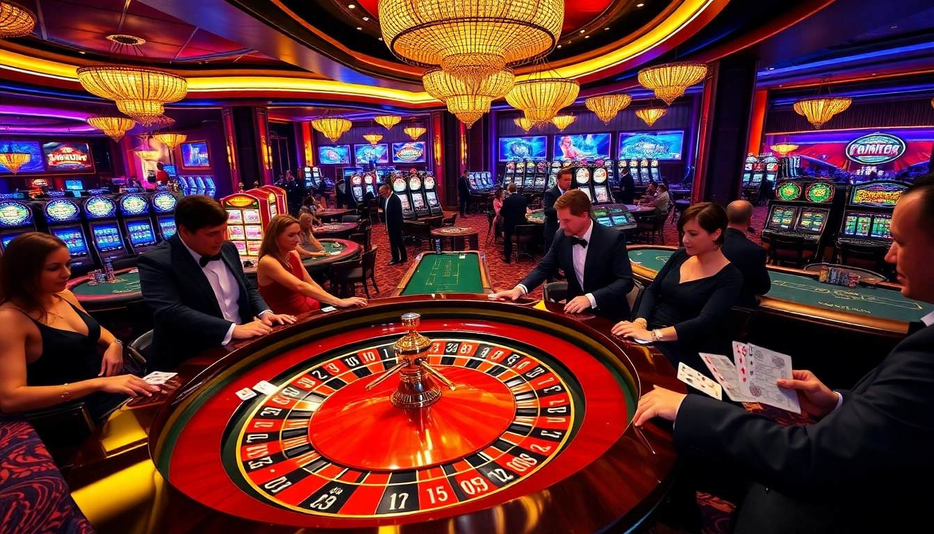Experience the luxury and excitement of 888b casino gaming with vibrant tables and intense players.
