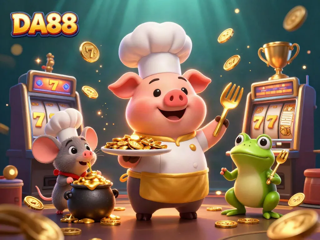 Engage with DA88 and experience the excitement of casino slots amidst a vibrant setting.