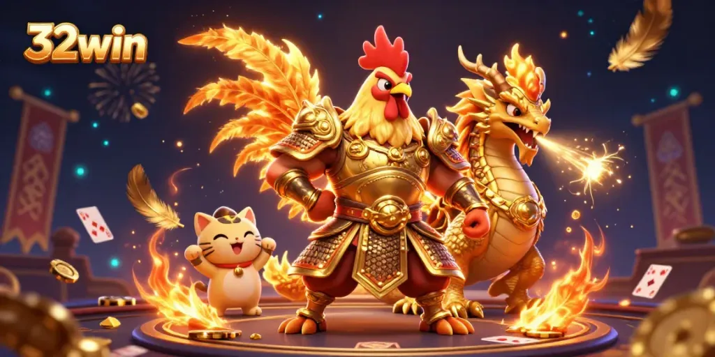 Engage with the vibrant 32win casino scene featuring dynamic gaming action.