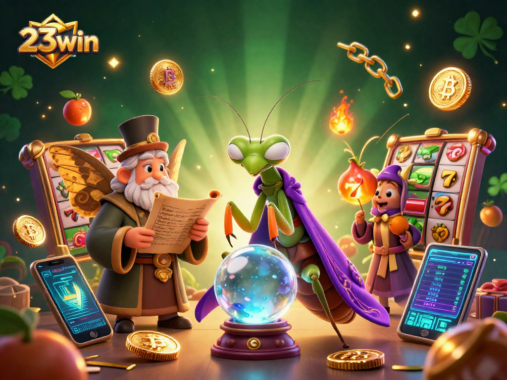 Experience thrilling slot games at 23win with vibrant characters and engaging graphics.