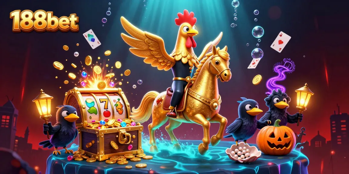 Experience the excitement of 188bet with vibrant 3D characters in a dynamic casino setting.