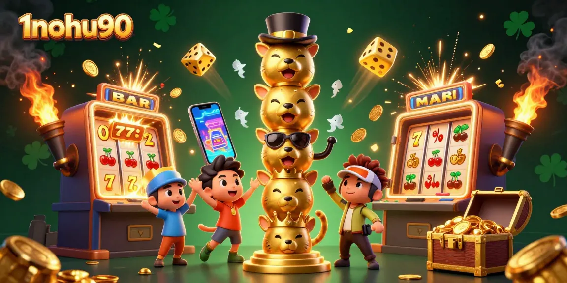 Win big with engaging slots and captivating games at 1nohu90's vibrant casino!