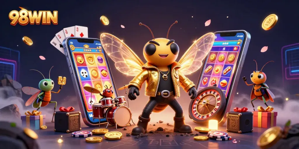 Experience thrilling gaming at 98WIN with exciting slots and immersive live casino action.