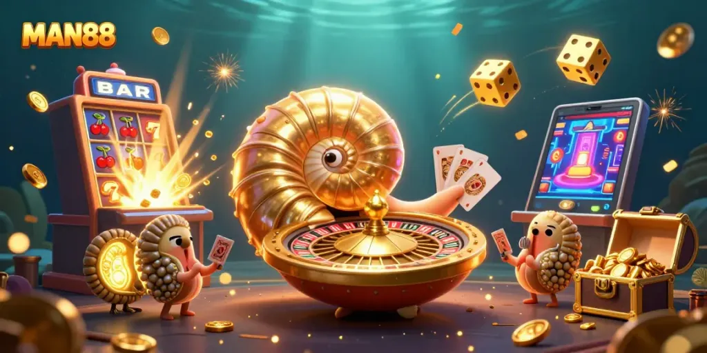 Engage in thrilling gameplay as MAN88 offers exciting casino adventures with colorful treasure!