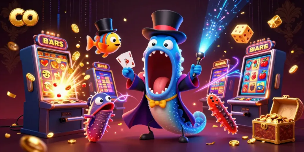 Engage with co's thrilling slot action featuring magical sea creatures and casino excitement.