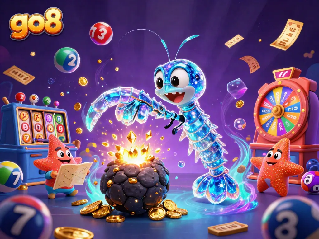 Engage with go8's thrilling casino adventures in a vibrant 3D gaming universe.