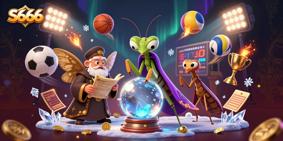 Engage with S666's thrilling casino experience featuring dynamic gaming elements in a mystical setting.