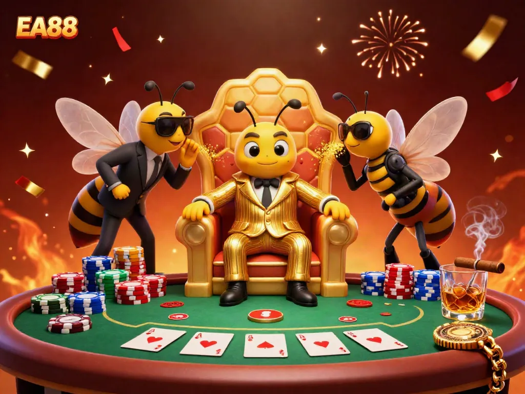 Experience the excitement of EA88 with a vibrant casino atmosphere showcasing strategic gameplay and winning opportunities.