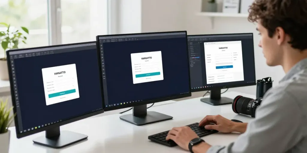Antarmuka HARGATOTO yang jelas dan mudah digunakan untuk akses login togel yang terpercaya.