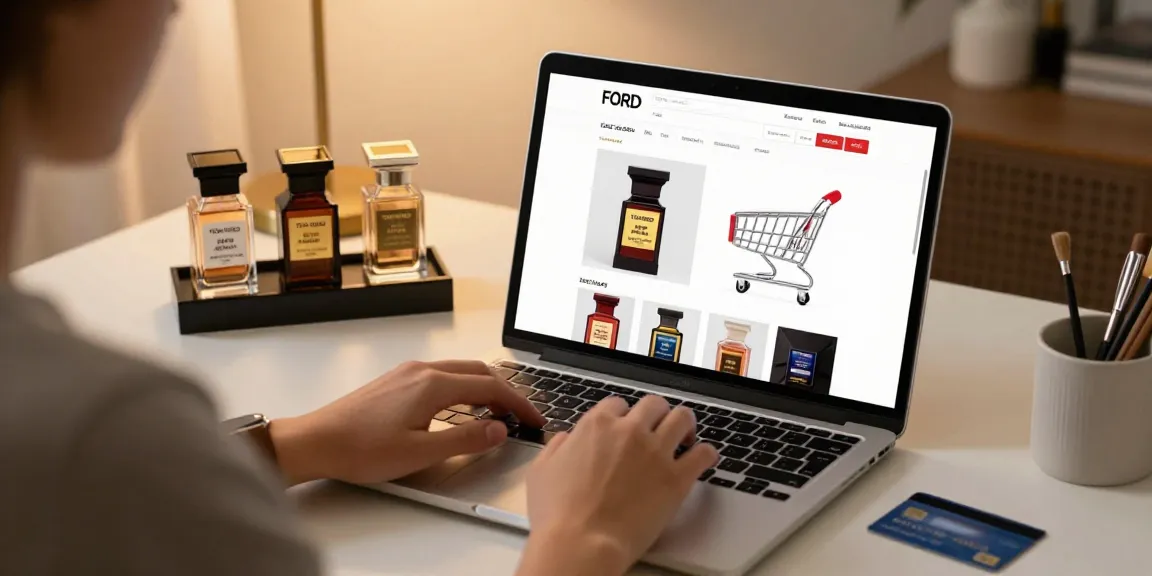 High-quality shopping experience featuring Tom Ford perfumes samples in an online store, perfect for product review and best deals.