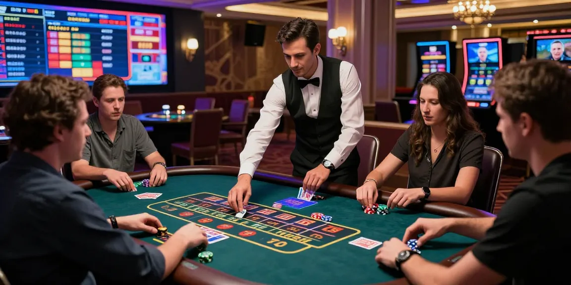 Experience the thrill of online gambling at https://789win11.org/ with engaging dealers and vibrant casino graphics.