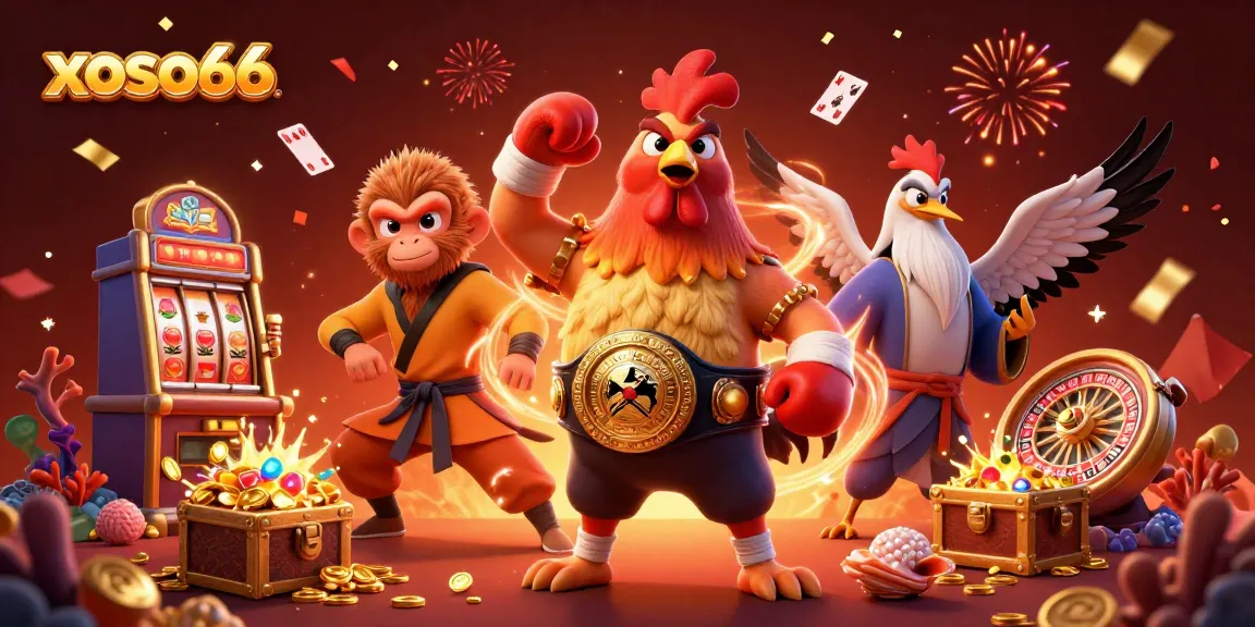 Engage with exciting gaming experiences at xoso66 featuring dynamic casino elements and vibrant characters.