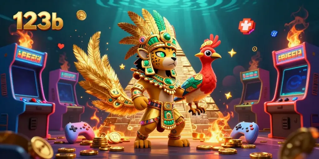 Experience thrilling gameplay at 123b with dynamic game elements and engaging characters in a vibrant casino setting.