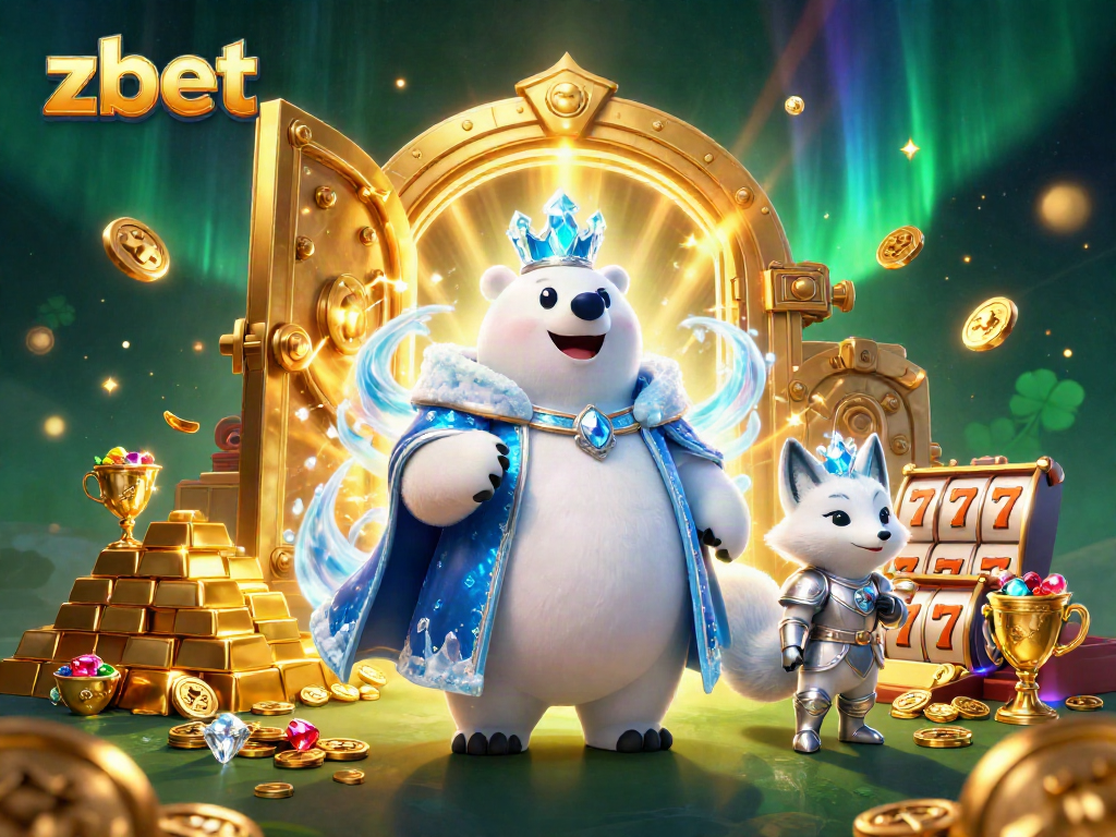 Experience thrilling wins with zbet in a dazzling 3D casino setting filled with treasures.