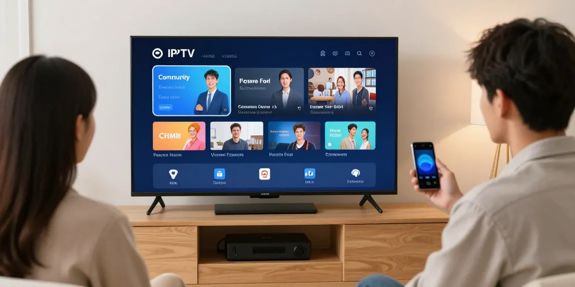 "Smart IPTV setup by trusted local professional providing quality services."