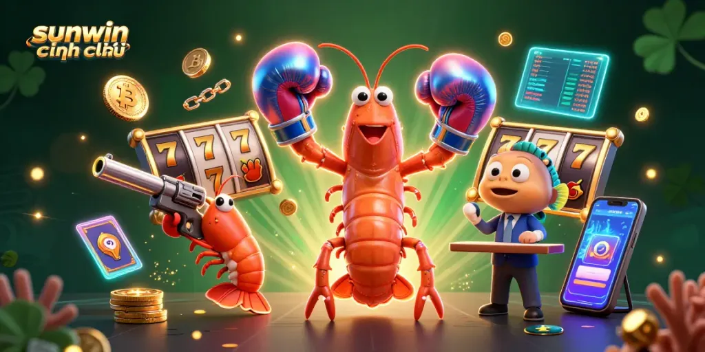 Experience thrilling gameplay with sunwin chính chủ, featuring vibrant characters and dynamic casino scenes.