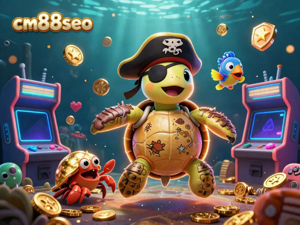 Experience the excitement of cm88seo's treasure diving into a vibrant casino world.
