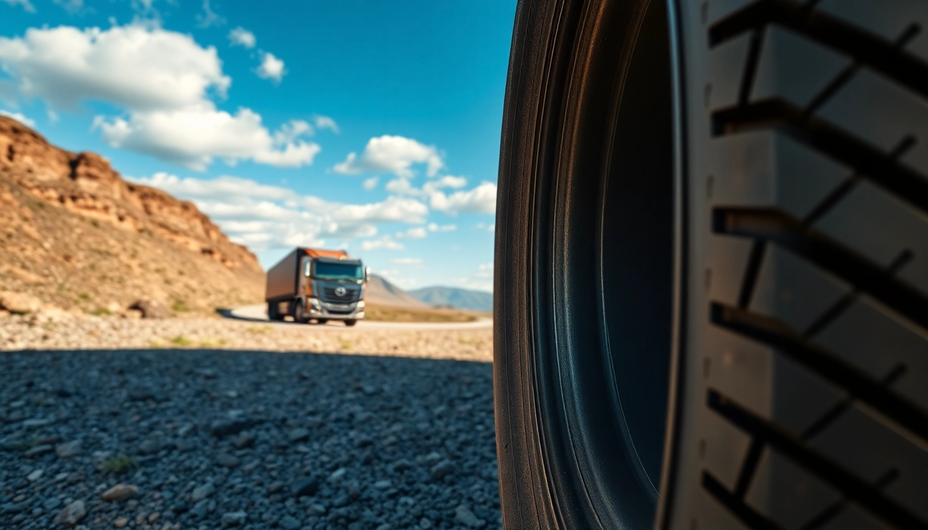 RR99 tire on rugged terrain showcasing durability and performance.
