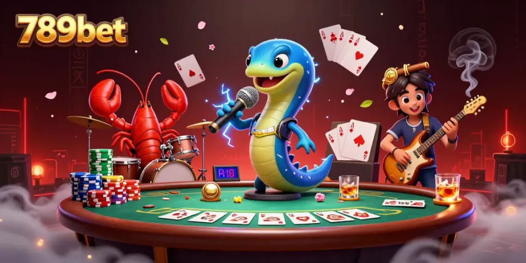 Experience the thrilling underwater casino ambiance with 789bet's vibrant gaming scene.