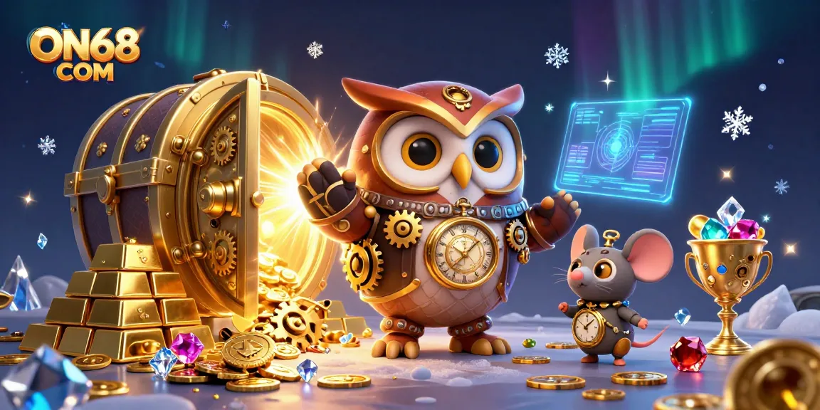 Experience thrilling moments at ON68 COM with a spectacular casino adventure featuring steampunk characters.