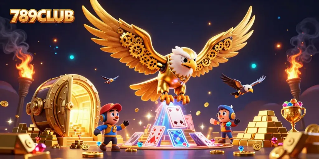 Experience thrilling gaming at 789CLUB with golden treasures and dazzling characters in action.