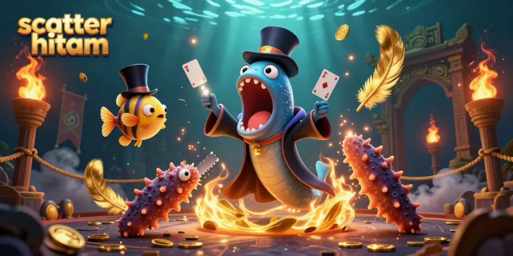 Spin the reels with scatter hitam symbols while enjoying immersive 3D casino artistry.