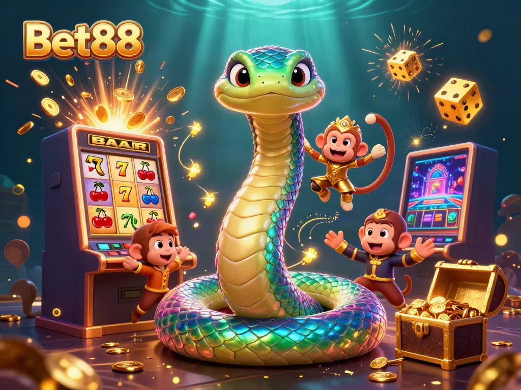 Experience the thrilling Bet88 casino adventure with vibrant characters and explosive jackpots.