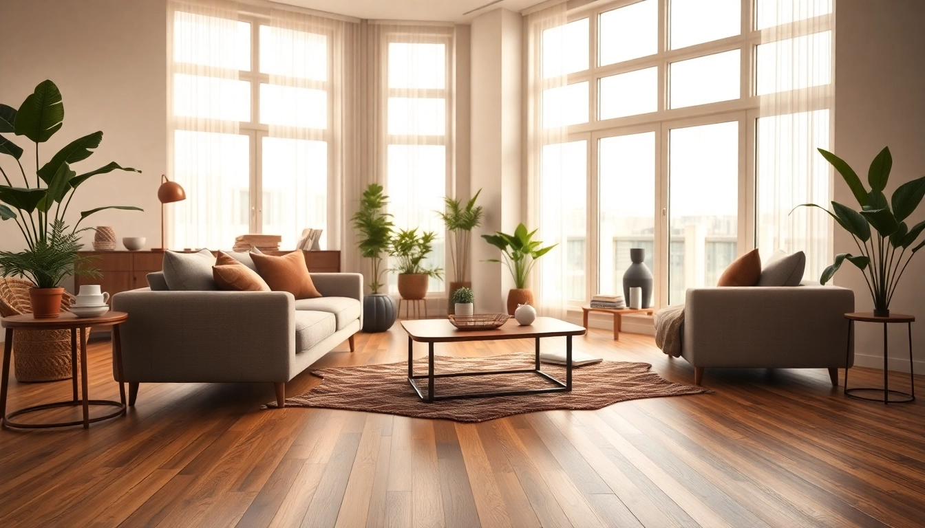 Discover beautiful lvp flooring near me in a stylish living room setting with modern decor.