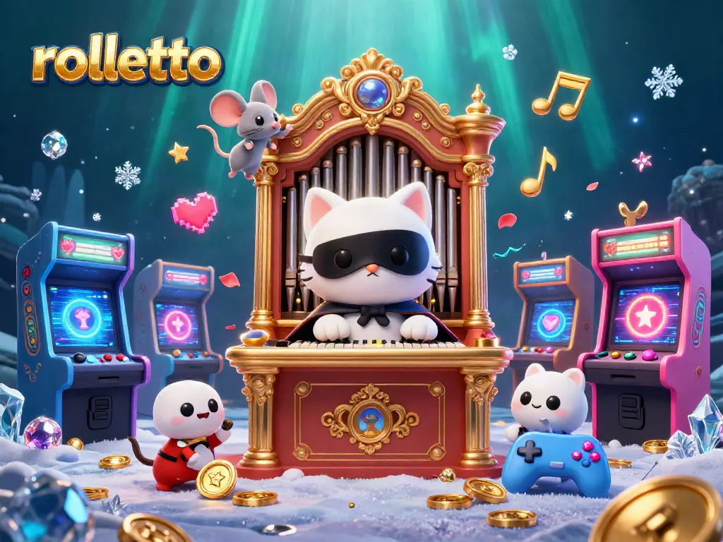 Experience rolletto's vibrant casino atmosphere with engaging characters and dynamic gaming elements.