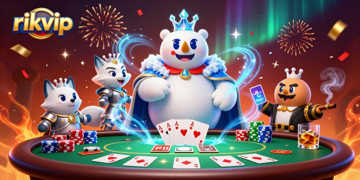 Experience the thrill of rikvip with the game’s stunning 3D casino characters and vibrant atmosphere.