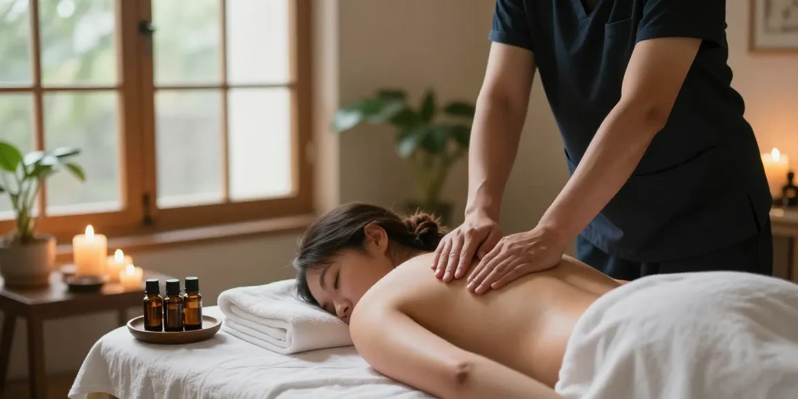 Experience a luxurious 파주출장안마 in a tranquil home setting with professional massage therapy.